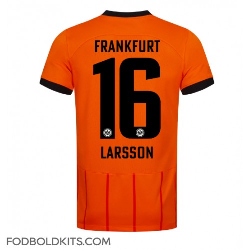 Eintracht Frankfurt Hugo Larsson #16 Tredjetrøje 2024-25 Kortærmet